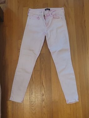 Women's GAP 31 Extra LONG Light Pink Skinny Jeans